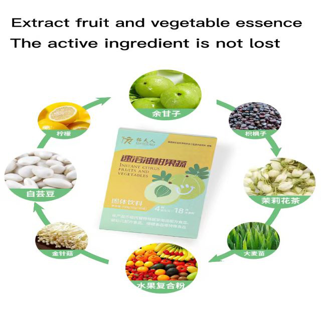 Instant Oil Sweet Fruit And Vegetable (Solid Drink)